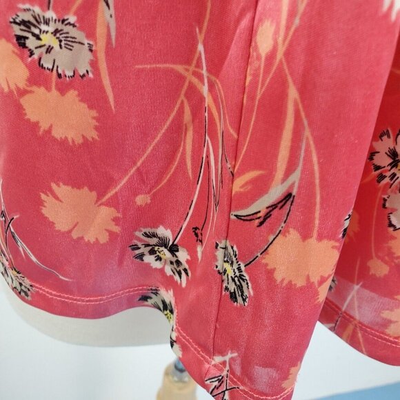 Torrid Womens Pink Floral Tube Top Plus Size 1X Elastic Back Missing Straps - Picture 6 of 12